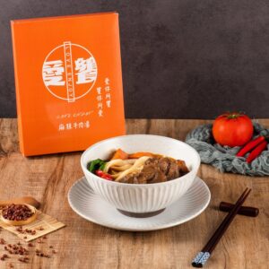 bksn 【愛饗】麻辣牛肉麵獨享包 (550g±3%/入)