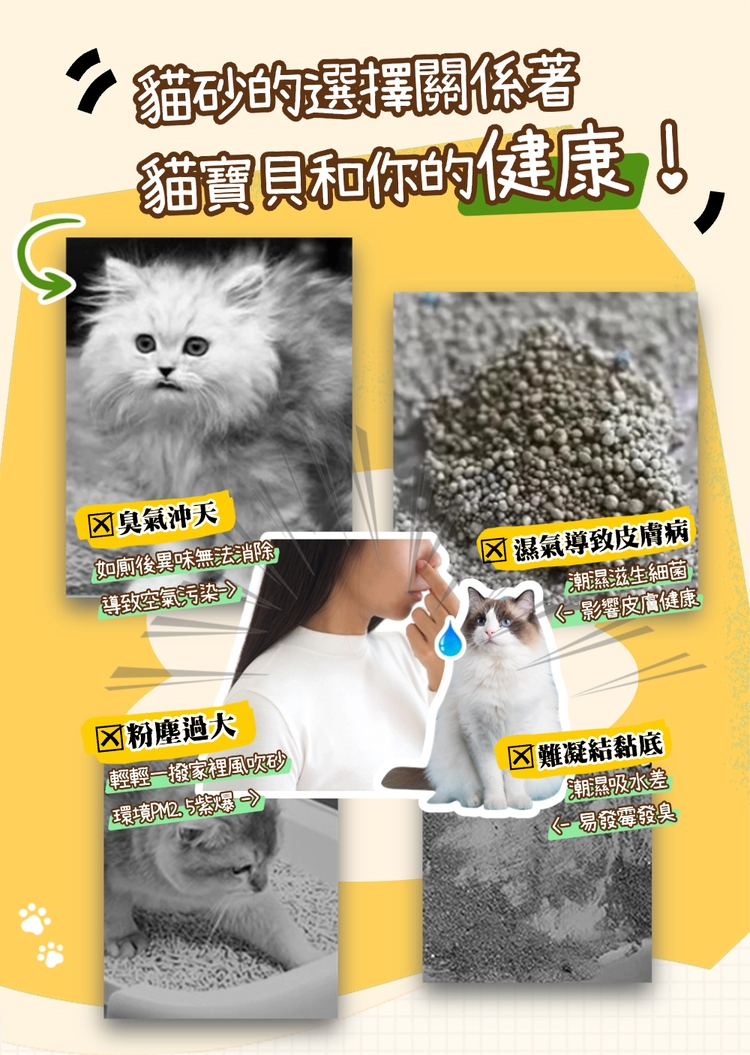 喵珪蜜 珪藻土專利除臭除濕貓砂 -7L(除濕/強效除臭/可沖馬桶/低粉塵)