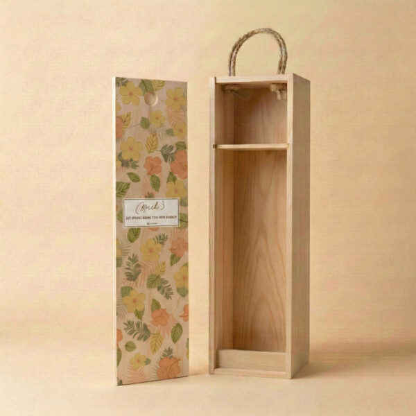 【GIVERS】生日客製木盒禮盒｜1-12 月月份專屬訂製（花樣款 / 藍繪款）