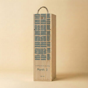 【GIVERS】生日客製木盒禮盒｜1-12 月月份專屬訂製（花樣款 / 藍繪款）