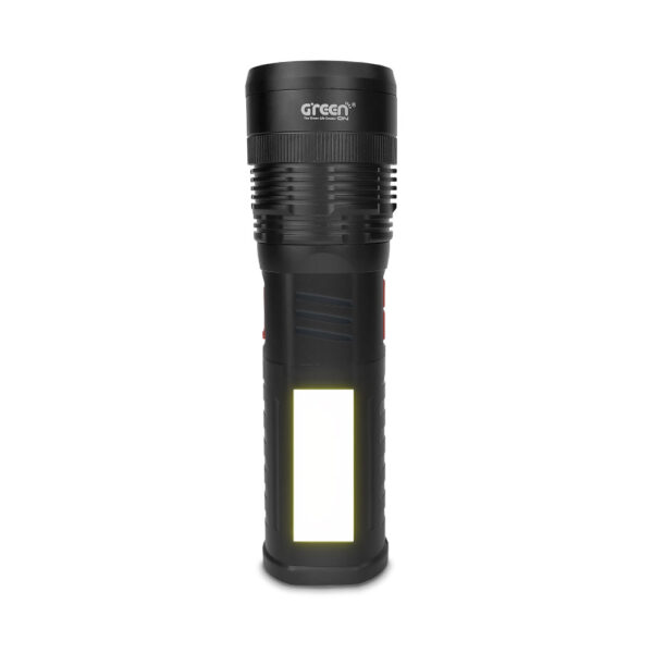 【GREENON】超強光複合式手電筒(GSL-802) USB充電式 強力磁鐵