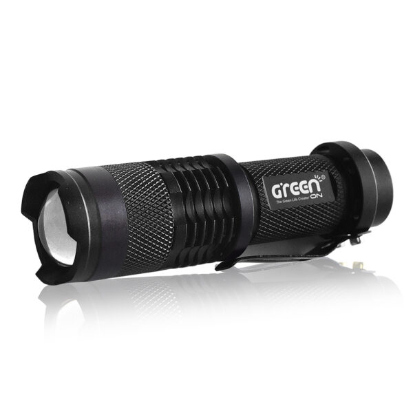 bdb5cb89b6b7356aa25c5cbb67b4751b.jpg 【GREENON】迷你強光變焦手電筒(GSL-80) 筆夾式手電筒